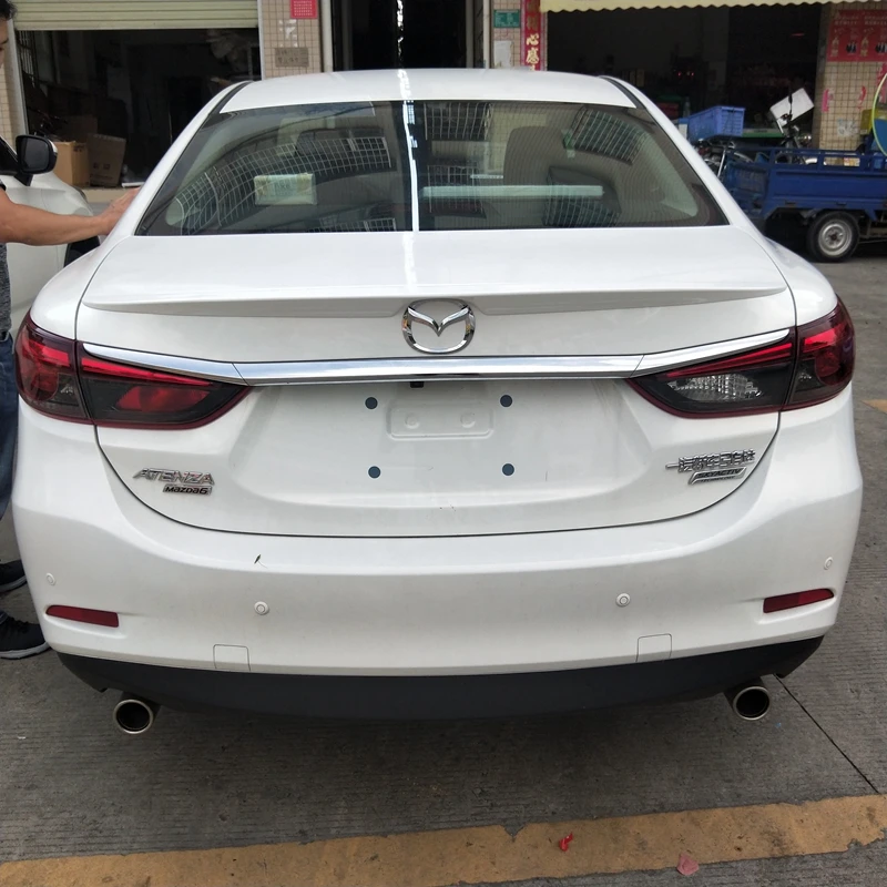 Для mazda 6 спойлер atenza 2014 2017mazda высокого качества ABS Материал заднее крыло