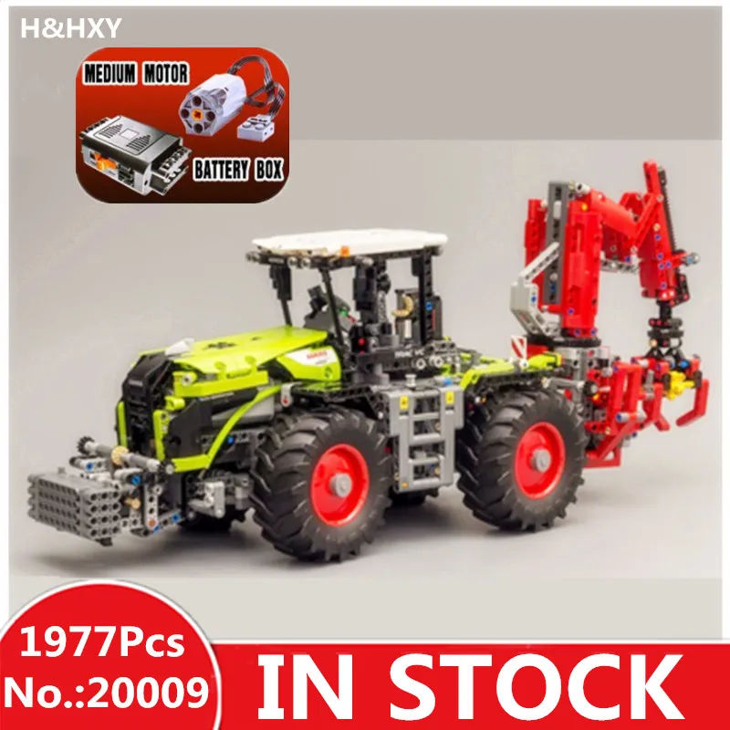 

IN STOCK H&HXY 20009 1977pcs technic series The tractor Model Building blocks Bricks Compatible Toy 42054
