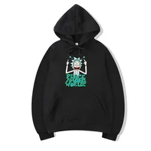 The new rick and morty cartoon hoodie men's casual men's casual sportswear fall/winter warm fashion sweatshirt