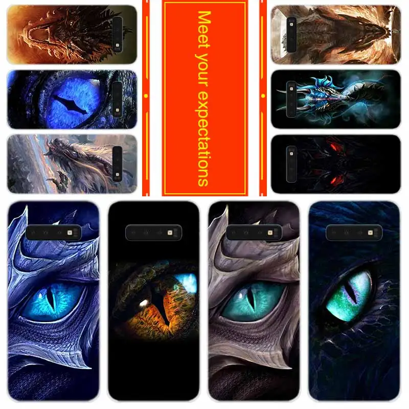 Мягкий чехол для Samsung Galaxy S21 S20 S11 S10 S9 S8 Plus S7 Edge S10e Ultra eyes of the dragon | Мобильные телефоны
