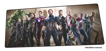 

Avengers mouse pad gamer Professional 120x50cm notbook mouse mat gaming mousepad large Domineering pad mouse PC desk padmouse