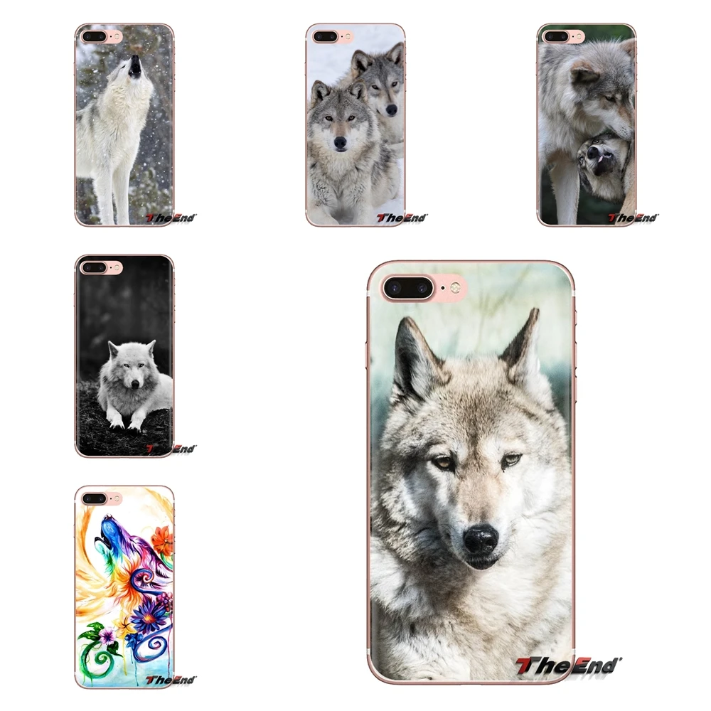 wolf animal For Xiaomi Redmi 4A S2 Note 3 3S 4 4X 5 Plus 6 7 6A Pro Pocophone F1 Transparent Soft Cases Covers |