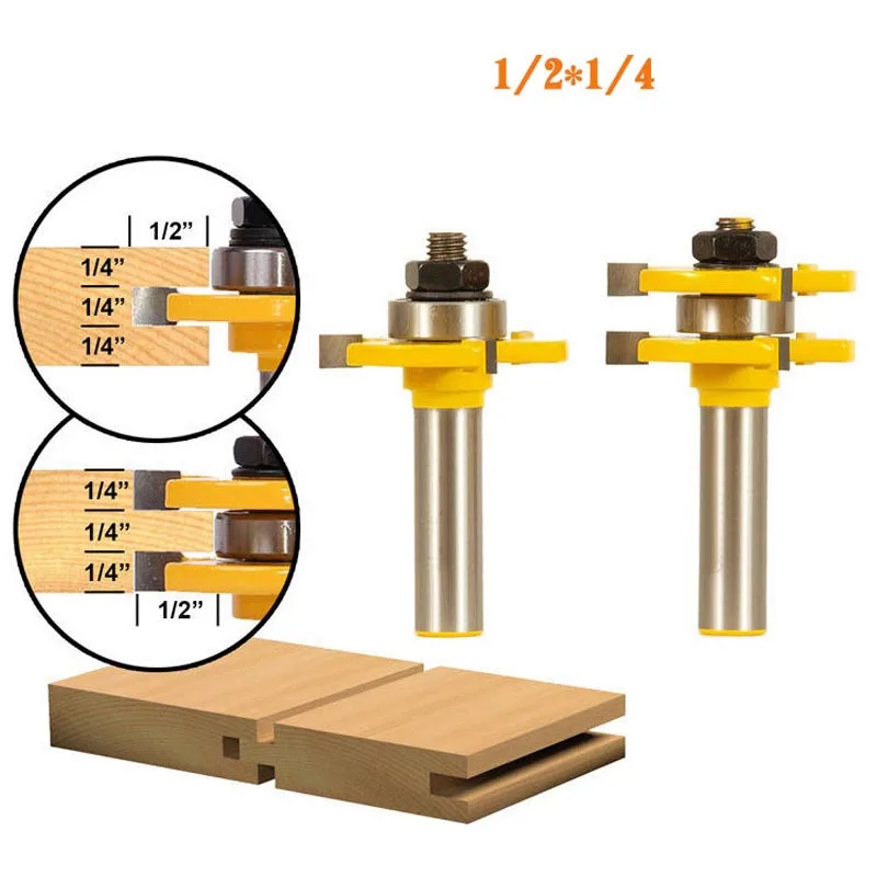 07 MPT Wood Router Bit Straight Mill Trimmer Cleaning Flush Trim Corner Round Cove Box Bits Tools Milling Cutter Woodworking Bit