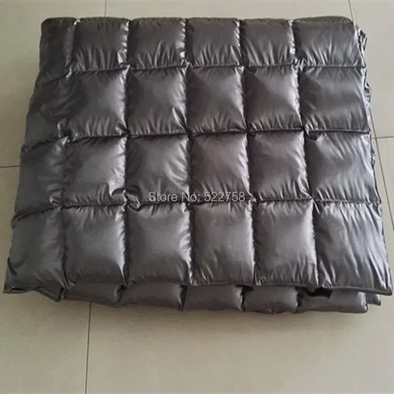 

Goose down blanket filled 800 filling power white goose down size 55*80 inch Popular and hot sale for camp in USA free shipping