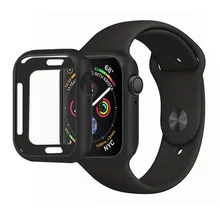 Чехол серии 3 42 мм 38 мм для Apple Watch Series 4 40 мм 44 мм чехол-протектор Ультратонкий Мягкий силиконовый защитный чехол для iWatch