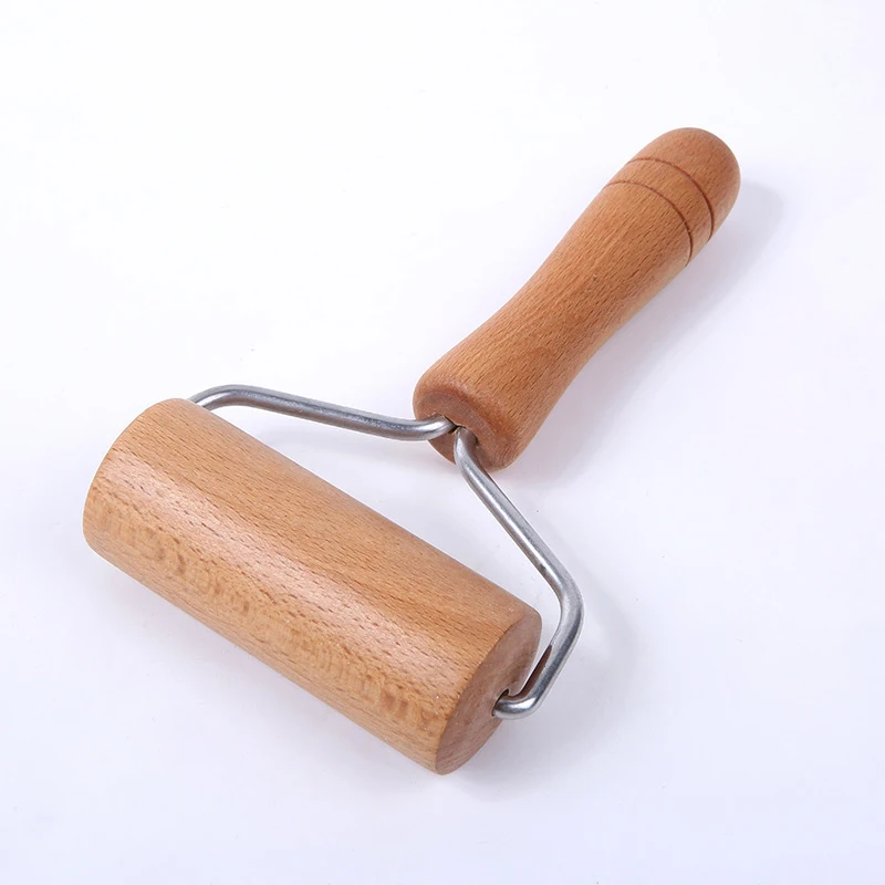 Wooden Rolling Pin, Hand Dough Roller for Pastry, Fondant, Cookie Dough, Chapati, Pasta, Bakery, Pizza. Kitchen tool