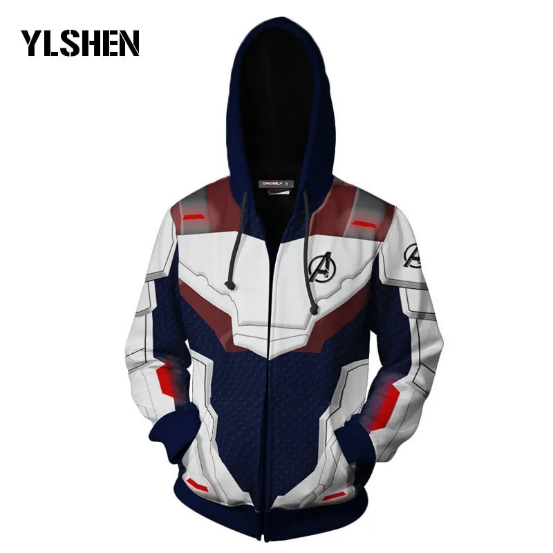 Avengers Endgame Hoodie Sweatshirt Jacket Avengers Cosplay Costumes Sweater Spiderman Costume Harry Potter Suit Zeemeerminstaart