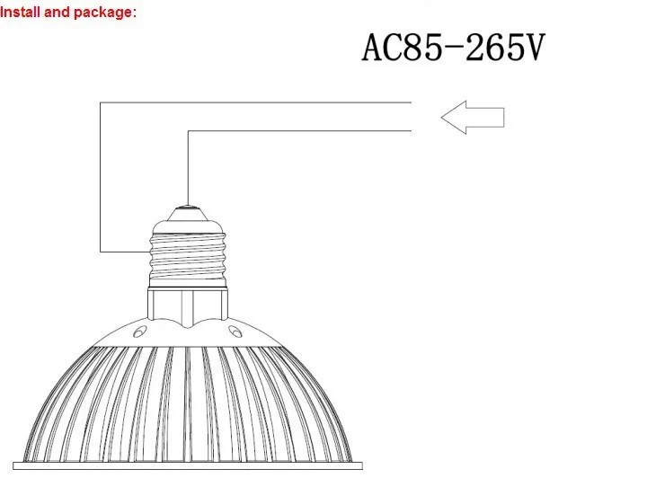 12 Вт led лампа для выращивания Par38 led светильник для выращивания ламп E27 база для внутреннего гидропоника lightitng