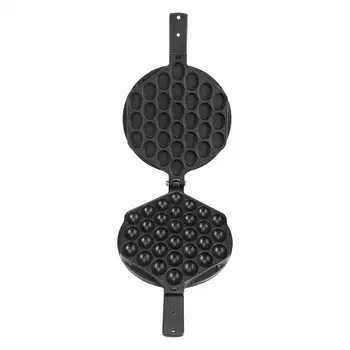 

Kitchen Nonstick Waffle Maker Egg Bubble Baking Mold Plate Pan Waffle Maker Tool mMchine Cake Oven Commercial