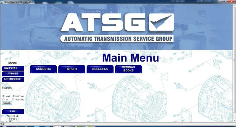 Автомобильный диагностический ATSG 2012 Softwre Трансмиссия ремонт ручной автоматический трансмиссии сервисная группа информация по ремонту