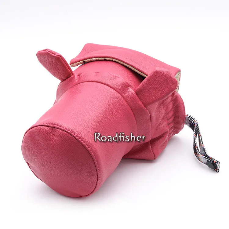 PU leather waterproof camera pig bag insert -20
