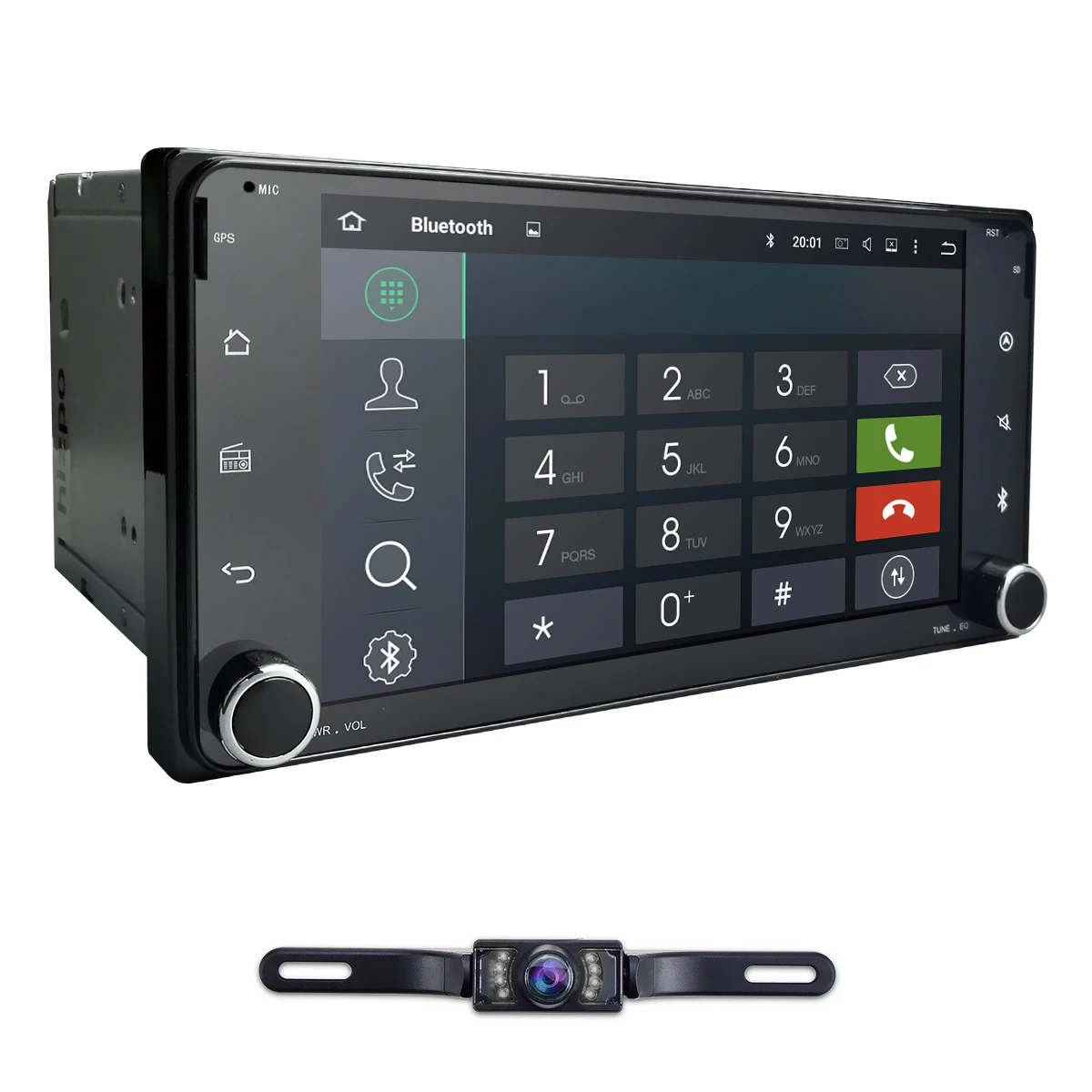 Flash Deal In stock Octa Core Car Universal radio For Toyota Corolla Camry 1024*600+wifi+SWC+BT RDS DAB+ OBD TPMS Free rear camera IGO map 4