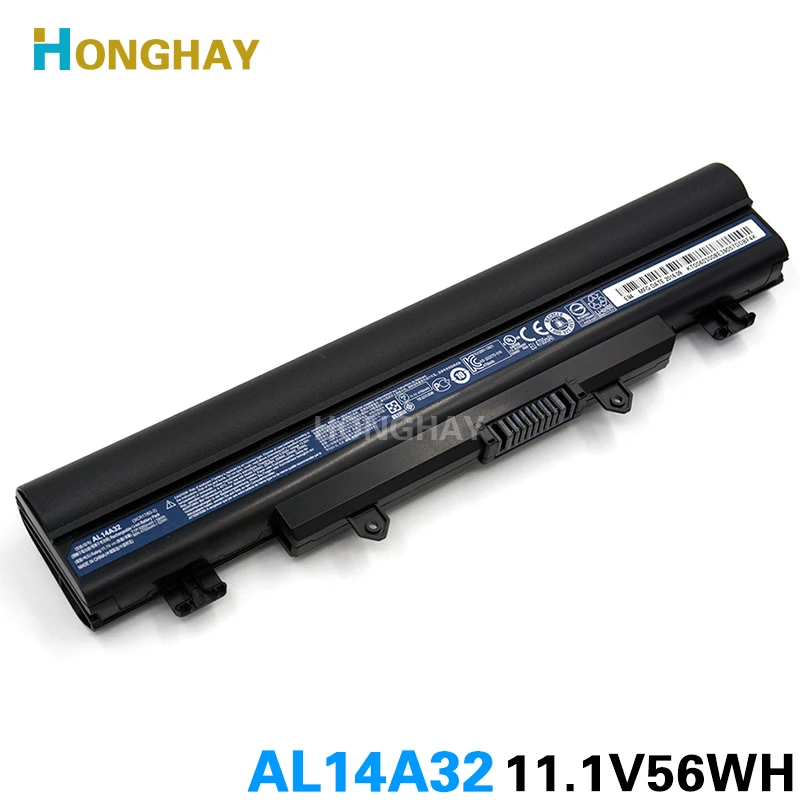 Аккумулятор для ноутбука Honghay AL14A32 Acer Aspire E14 E15 искусственная фотография|battery for acer