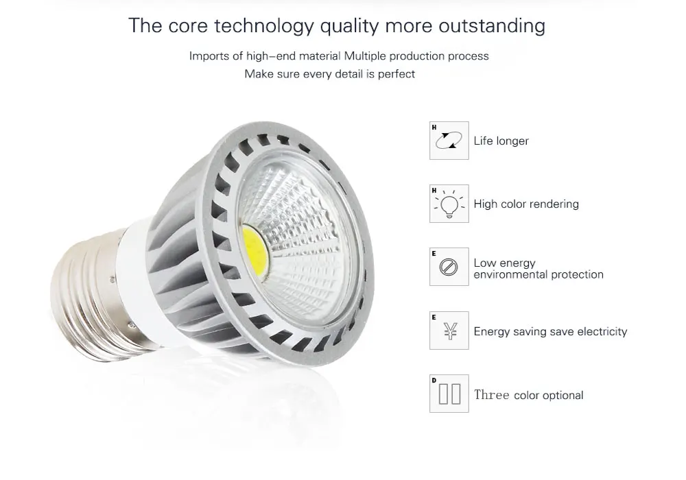 RP0381 LED Spotlight Bulb Lamp--US (15)