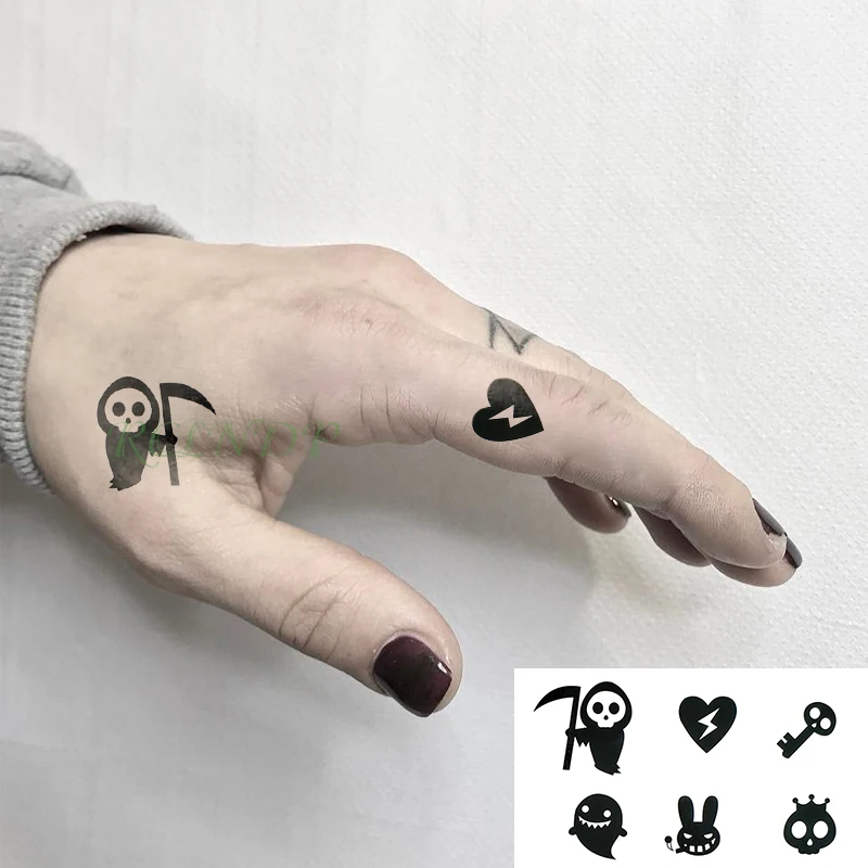 Водостойкая временная татуировка наклейка Солнце Луна поддельные тату флэш-тату Татуировка рука ноги рука для мужчин женщин Девушка