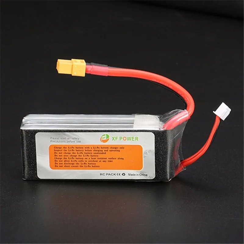 

XF Power 11.1V 1800MAH 3S 45C Lipo Battery XT60 Plug For RC Quadcopter Multicopter Helicopter Spare Parts Accessories Cell