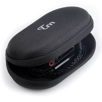 

Shockproof Oxford Cloth EVA Headset Bag Anti-fall Storage Box Earphone Case Data Cable Bluetooth Earphone Storage Bag