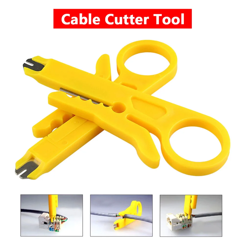 

Mini Portable Wire Stripper Knife Crimper Pliers Crimping Tool Cable Stripping Wire Cutter Multi Tools Cut Line Pocket Multitool