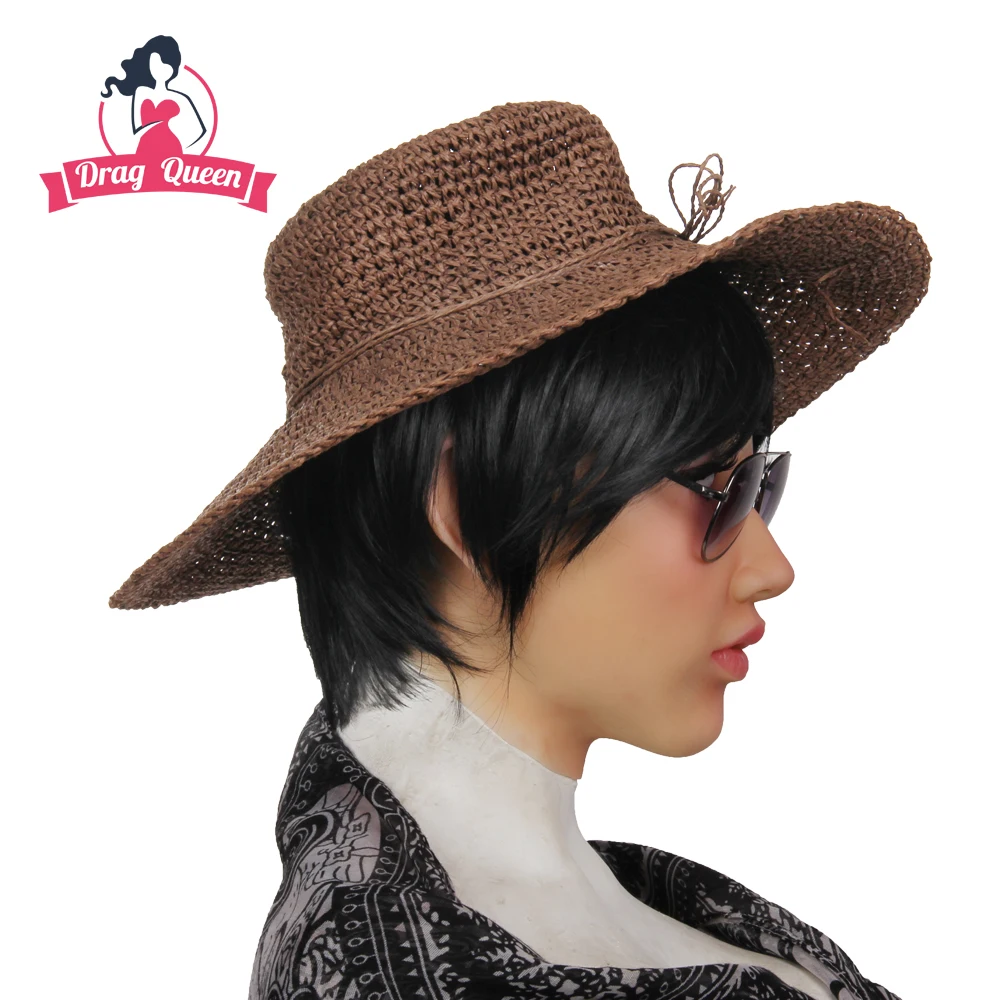 Masquerade Crossdresser Silicone Headwear Female Mask Realistic Halloween