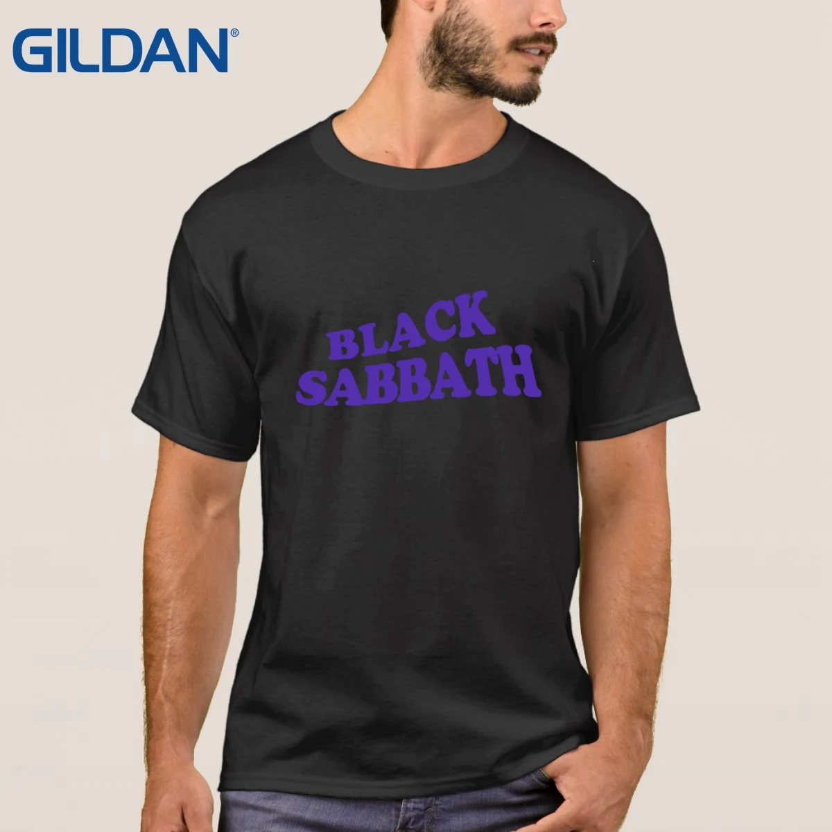 Футболка Black Sabbath конец World Tour рок ролл футболки тема бедра евро Размеры черный Для