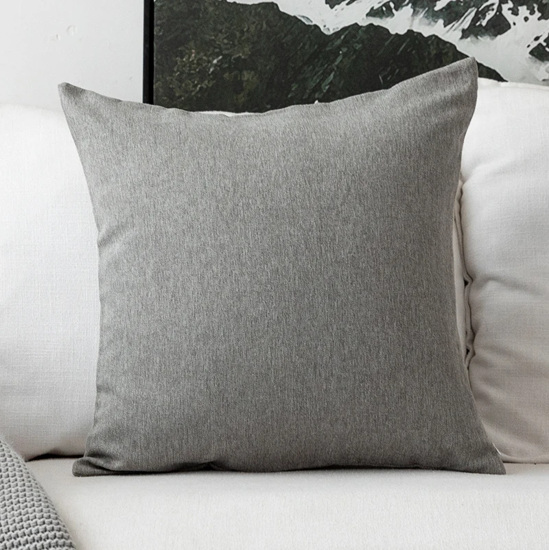 Innermor твердый современный стиль Мягкий чехол мягкий наволочка для дома декоративная для дивана; для кровати; для автомобиля сиденье 45x45 50x50 готовое