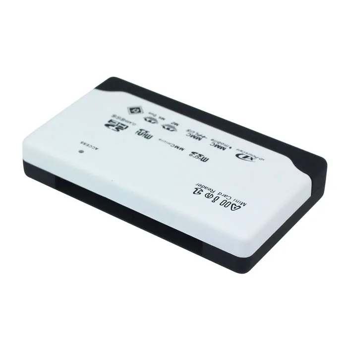 Заводская цена Лидер продаж хорошее качество USB 2,0 Card Reader для SD XD MMC MS CF SDHC TF Micro SD M2 адаптер