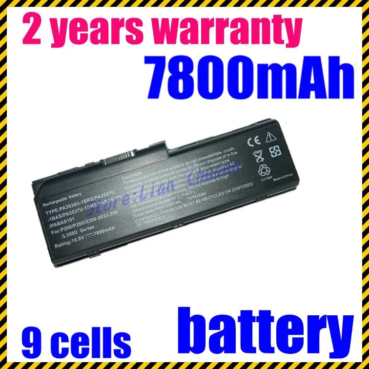 JIGU 6600mAh Laptop Battery FOR Toshiba Satellite L350 L350D L355 L355D P200 P200D P205 P205D P300D