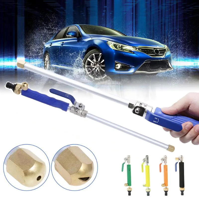  Car High Pressure Power Water Gun Washer Water Jet 46.5/66cm Garden Washer Hose Wand Nozzle Sprayer