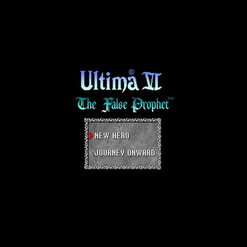 

Ultima VI - The False Prophet NTSC Version 16 Bit 46 Pin Big Gray Game Card For USA Game Players