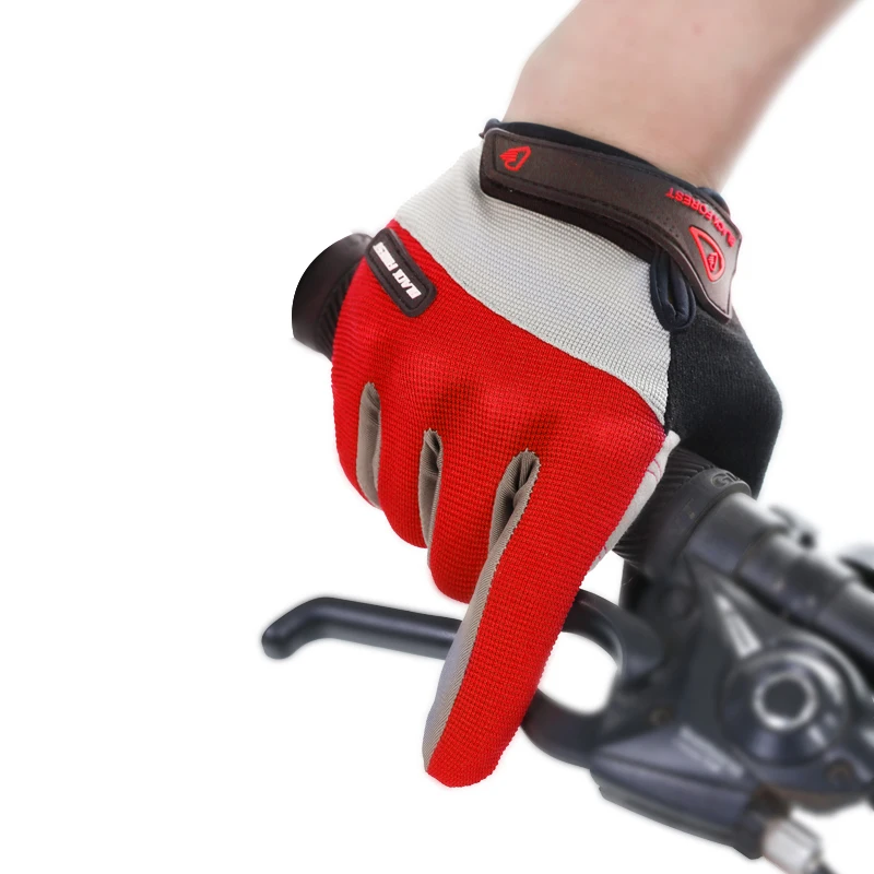 في الهواء الطلق الرجال قفازات ركوب الدراجة كاملة الاصبع Guantes Ciclismo الطريق دراجة هوائية جبلية MTB قفازات طويلة الاصبع دراجة قفازات Ml XL