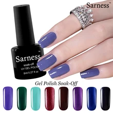 Sarness чистый 29 цветов УФ-гель для ногтей Замочите от УФ-светодиодный красивый дизайн ногтей полу постоянный Lucky гель-лаки первоклассника для ...(China)