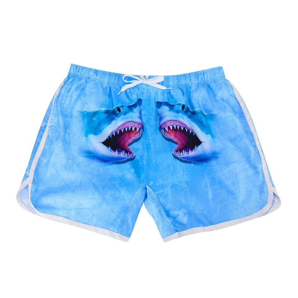 Marca de Verão dos Homens do Esporte Nova Shorts Surf Praia Calções Banho Troncos Homens Boardshorts Bermuda Maiô Nadar Tamanho xl
