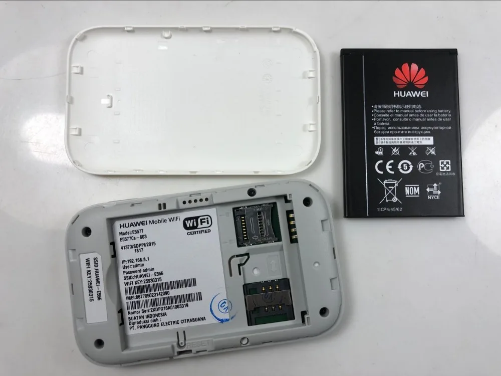 Разблокированный Huawei E5577 4G LTE Cat4 e5577cs 603 мобильный Hotspot беспроводной маршрутизатор