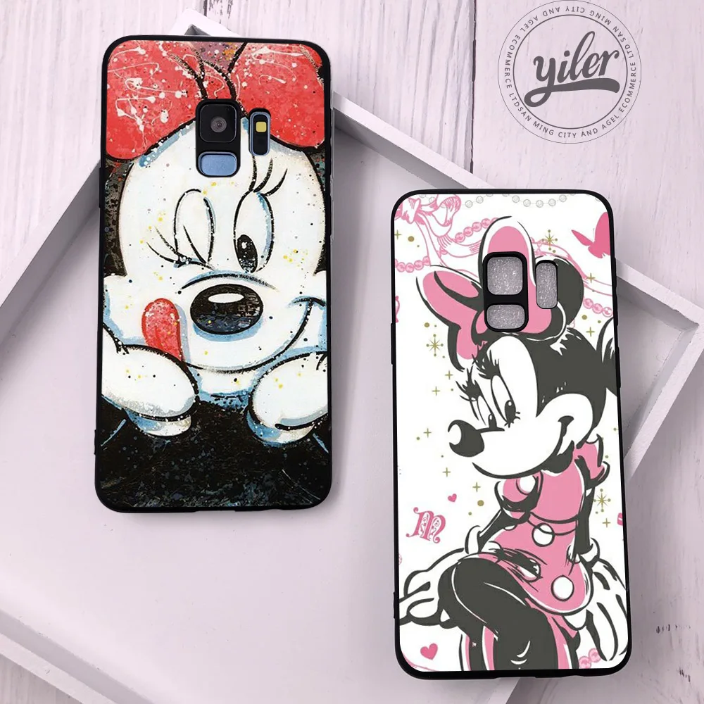 Coque mouse для Fundas samsung S9 чехол S8 S10 Plus чехол для телефона чехол для samsung Galaxy S7 edge S8 S9 S10 Plus S10e S10 e shell