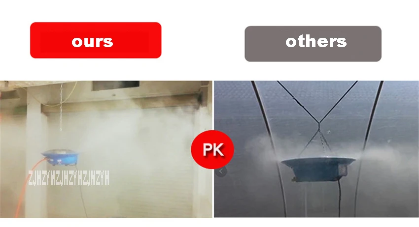 8757 Industrial Humidifier Pig Vegetable Farm Channel Disinfection Spray System Sprayer Atomization Shed Greenhouse Cooling
