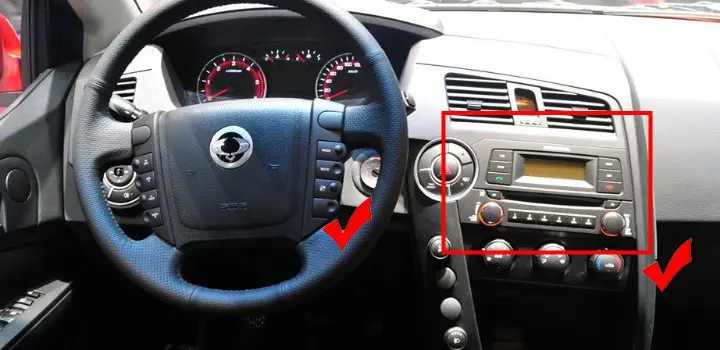 Cheap For SsangYong Actyon 2005~2013 - Car Android GPS Navigation Radio TV DVD Player Audio Video Stereo Multimedia System 2