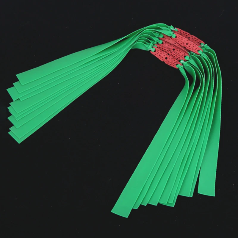 1pcs Slingshot Rubber Bands Strips Elastic Catapult Bow 7mm Outer Inner Hunting Sports Catapult Kit Set Practical