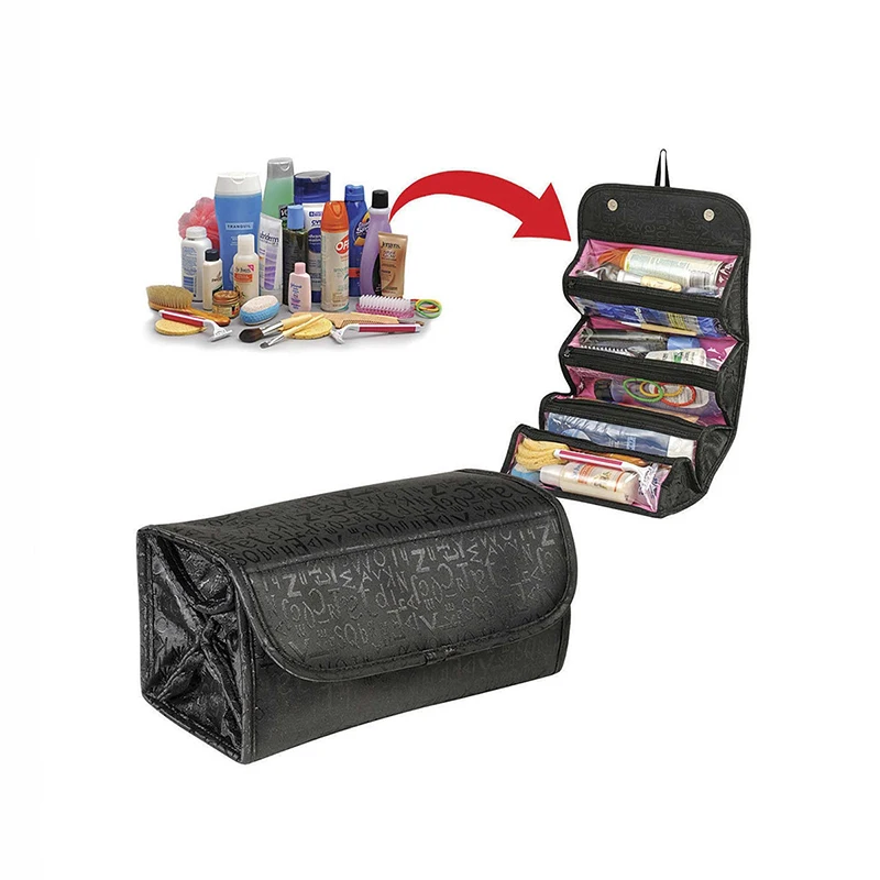 

Storage Bag Large Capacity Four Layers Foldable Comestic Bag