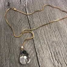 Teardrop Transparent Resin Lucite Opal Box Chain Choker Necklace Fashion Jewelery Colar Gargantilla Girl Friend Gift Teardrop Transparent Resin Lucite Opal Box Chain Choker Necklace Fashion Jewelery Colar Gargantilla Girl Friend Gift