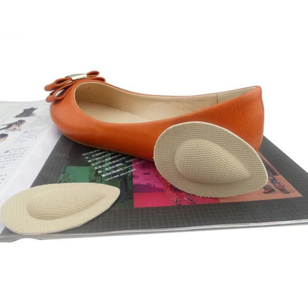 

1Pair Women Water Drop Forefoot Shoe Insole High Heel Elastic Feet Palm Care Pads
