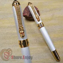 Авторучка Средний NIB JINHAO 1000 белый дракон сетка клип