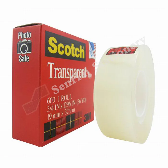 3M Scotch 600 paint adhesion test trace tape invisible tape Single