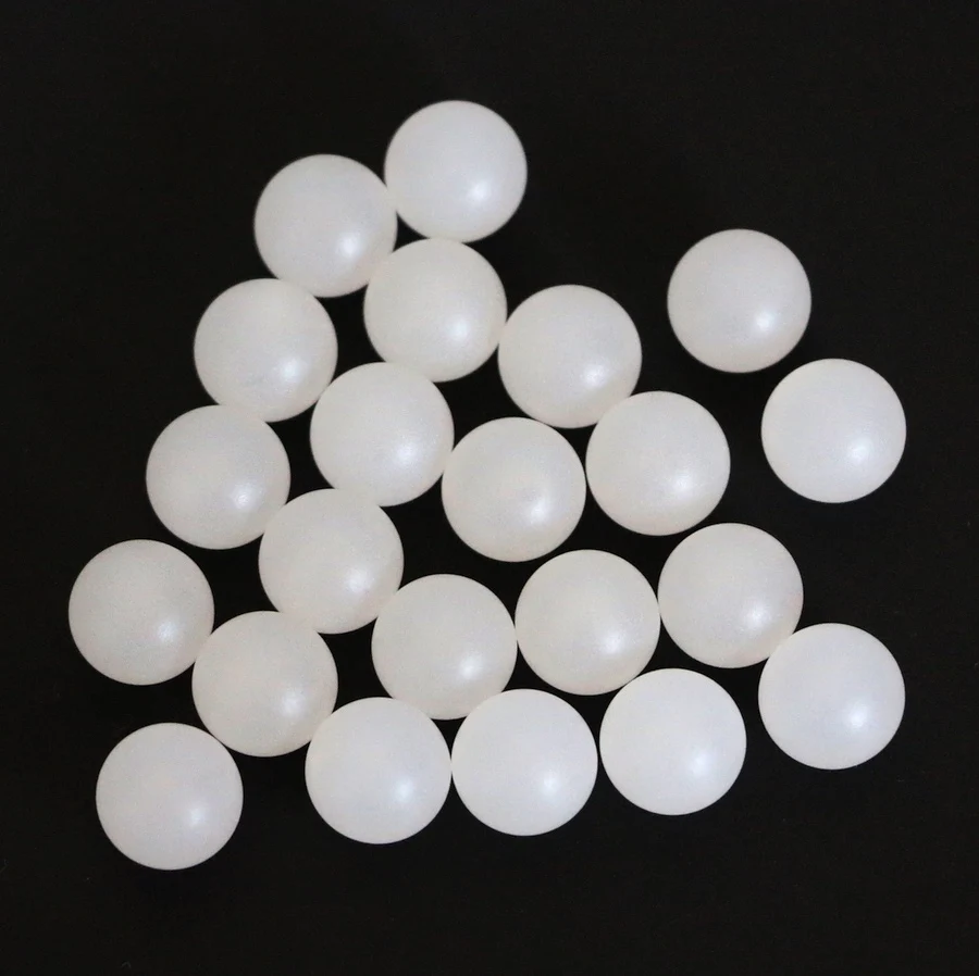 

15mm 500pcs Polypropylene ( PP ) Sphere Solid Plastic Balls for Ball Valves and Bearings