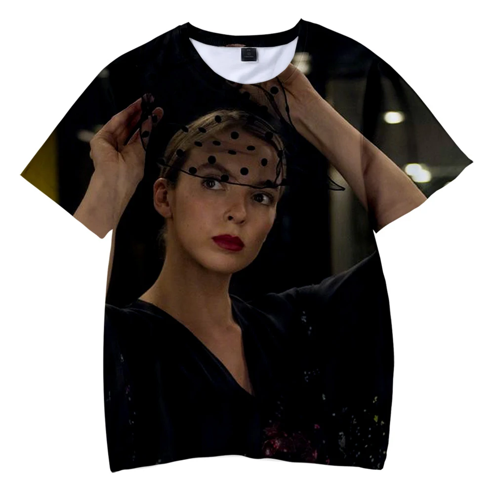 Hip Hop Killing Eve TV Kids T-shirt Soft Round neck T shirt New Casual Kpop Harajuku Girls Boys Love Fashion Children