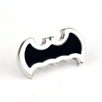 

Women Men's Brooch Batman Metal Button Pins The Avengers Bat Badges Enamel Brooches Pins