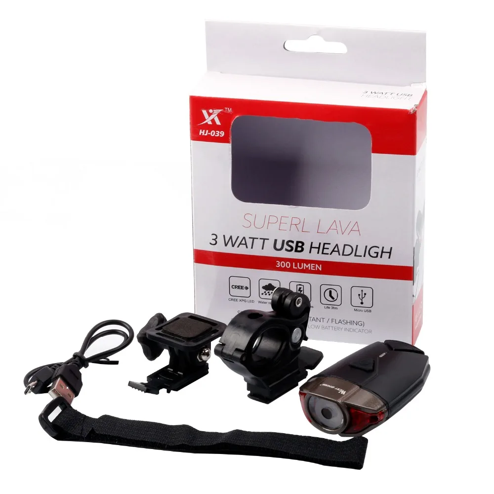 Cheap WEST BIKING Cycle USB Rechargeable Front Bicycle Helmet Light Bike LED Handlebar Lamps Bicycle Helmet Safety Flashlight Torch 16