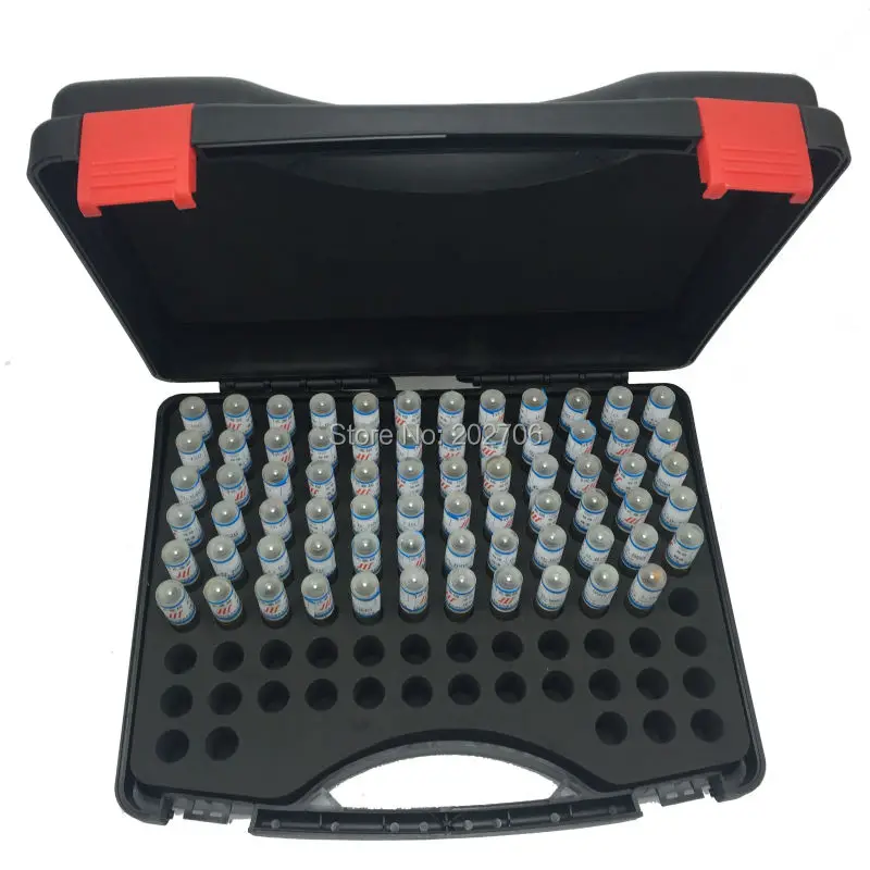 

0.30-1.00 step 0.01mm Steel Pin Gauge Measuring Tool pin hole gauge, 71pcs/lot
