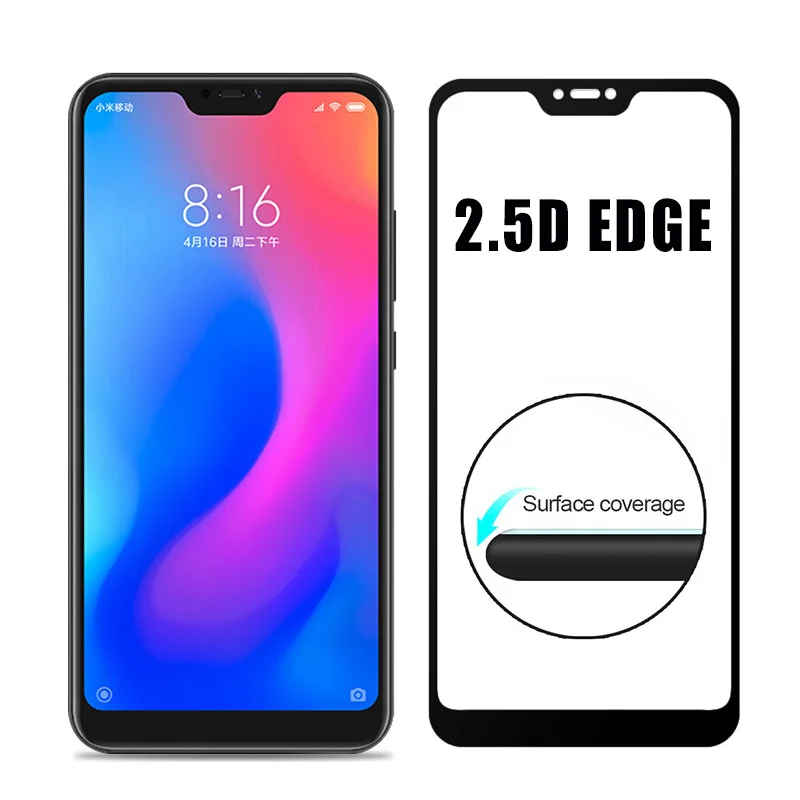 For-Xiaomi-redmi-6-pro-Protective-glass-for-redmi-6pro-protector-tempered-screen-xiami-xaomi-redmi a2 lite glass