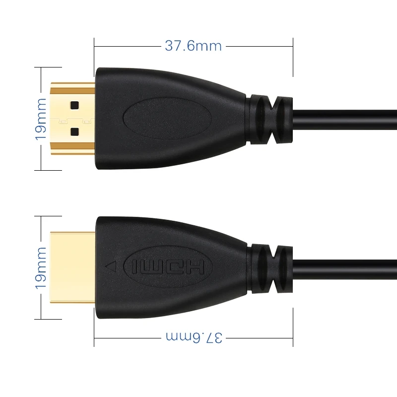 Shuliancable HDMI кабель высокоскоростной позолоченный штекер Male-Male HDMI кабель 1 м 1,5 м 2 м 3 м 5 м для HD tv xbox PS3 компьютера