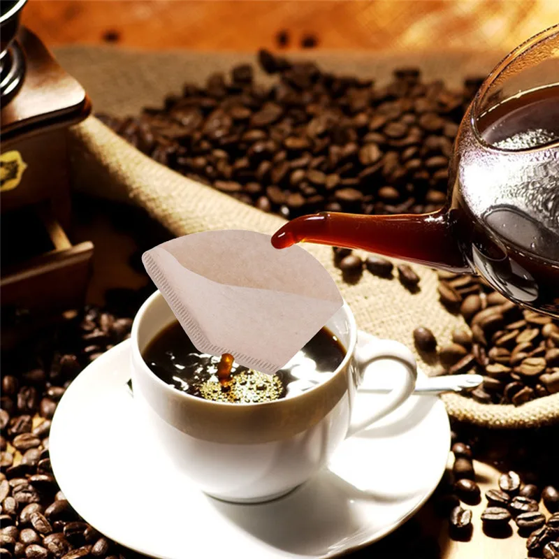40 шт./лот фильтровальная бумага для кофе 101 кофеварка эспрессо|paper for|paper lotpaper coffee